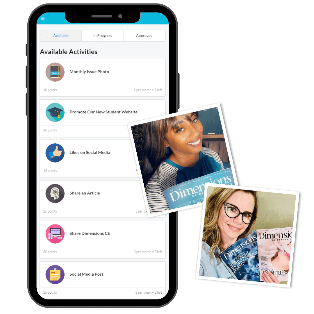 featured in (7) Dimensions of Dental Hygiene Magazine