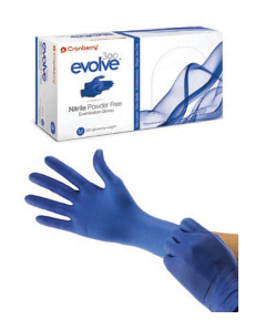 powder-free examination gloves