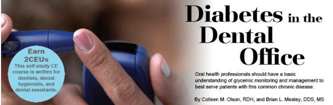 Diabetes in the Dental Office course image