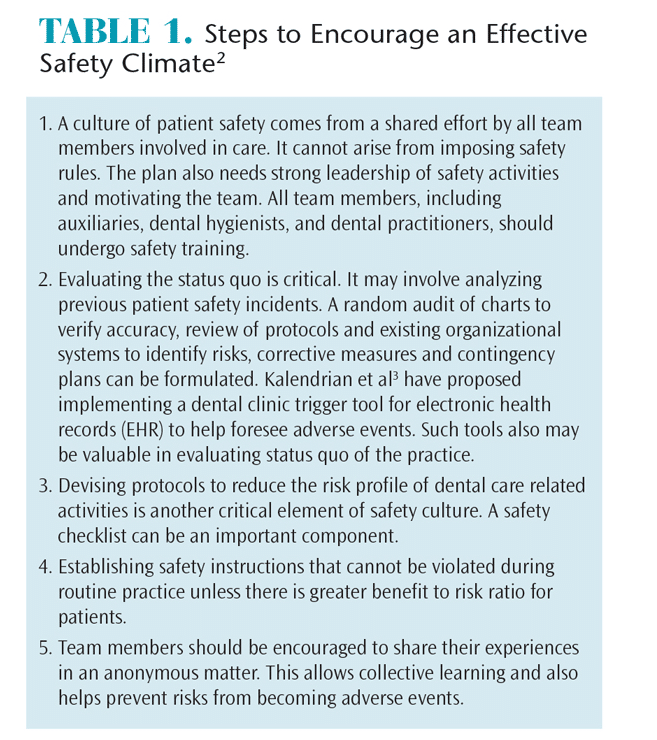 Creating Safety Culture Climate