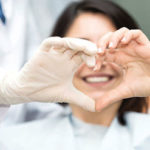 Clinician making heart.