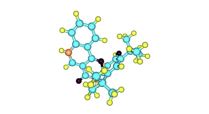 Ivacaftor molecular structure