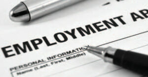 Employment application