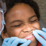 Child experiencing pain