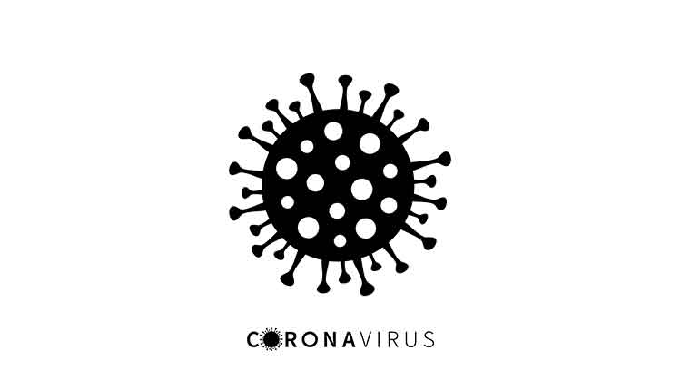 Coronavirus bacteria cell Icon