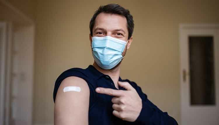 Happy to be in first few to get vaccinated