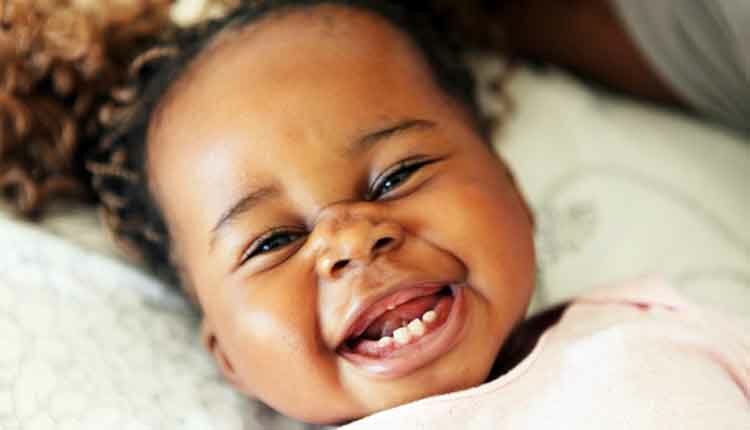 girl smiling at the camera
