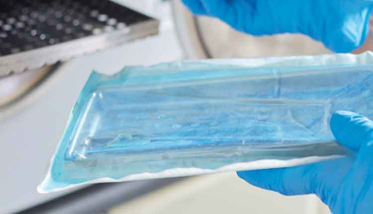 holding dental tools in trays