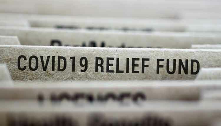 Covid-19 relief file folder