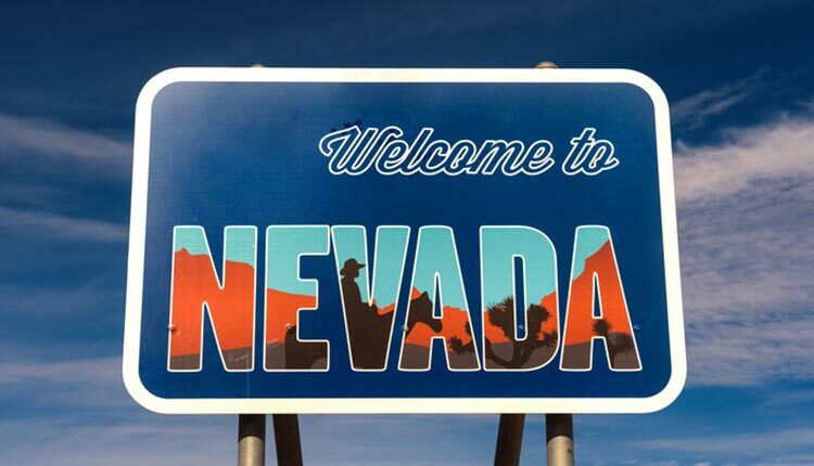 welcome to nevada sign