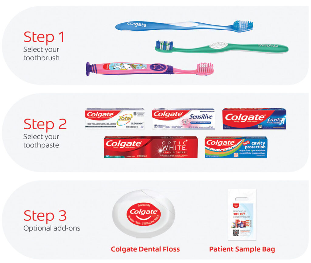 The Colgate Care Plan Is as Easy as 1, 2, 3