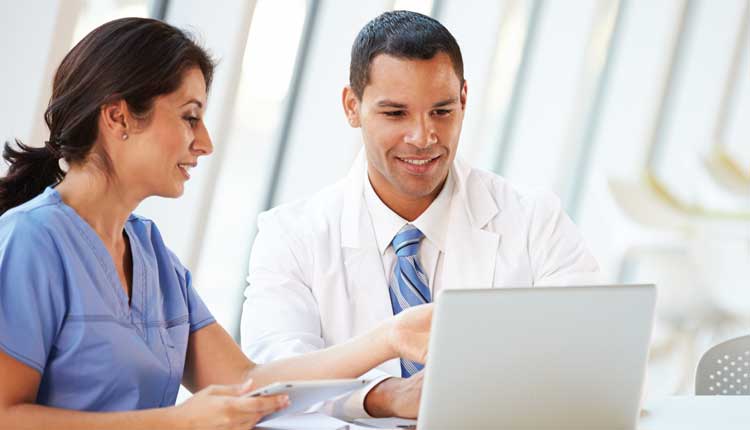 dentist and dental hygienist