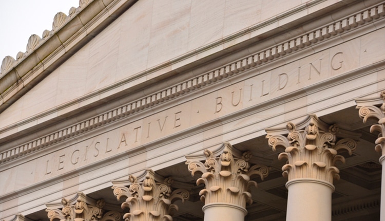 The Sandstone Legislative Building